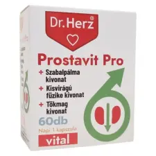 Dr. Herz Prostavit Pro kapszula 60db vitamin és táplálékkiegészítő