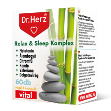 Dr.herz relax and sleep komplex kapszula 60 db gyógyhatású készítmény