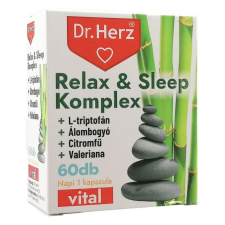 Dr. Herz relax and sleep komplex kapszula 60db vitamin és táplálékkiegészítő