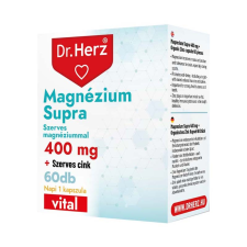  DR HERZ SUPRA MAGNÉZIUM 400MG KAPSZULA 60X vitamin és táplálékkiegészítő