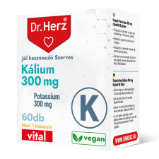DR Herz Szerves Kálium 300 mg 60 db kapszula vitamin és táplálékkiegészítő