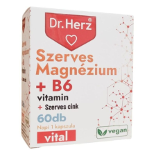 Dr. Herz szerves Magnézium + B6 vitamin + szerves Cink kapszula 60db vitamin és táplálékkiegészítő