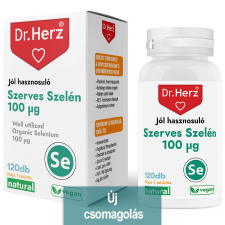Dr. Herz Szerves Szelén 100 µg 120 db vitamin és táplálékkiegészítő
