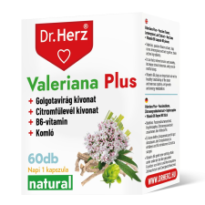 DR Herz Valeriana Plus kapszula 60 db vitamin és táplálékkiegészítő