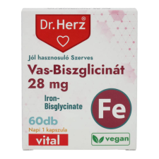 DR.HERZ VAS-BISZGLICINÁT 28 MG 60DB gyógyhatású készítmény