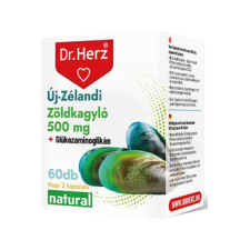Dr. Herz Zöldkagyló kivonat 500mg 60db vitamin és táplálékkiegészítő