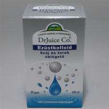 Dr. Juice Dr.juice ezüstkolloid oldat 200 ml gyógyhatású készítmény