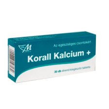  Dr. M Korall Kalcium + tabletta (30 db) vitamin és táplálékkiegészítő