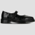 Dr. Martens Balerina cipők / babák Elphie MJ Mary Jane Shoe Black New Vibrance Croco Fekete 38