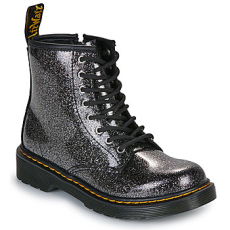 Dr. Martens Csizmák 1460 J Black Silver Nebula Glitter Fekete 33
