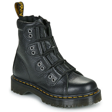 Dr. Martens Csizmák 1460 Lace To Toe Boot Black Milled Nappa Fekete 39