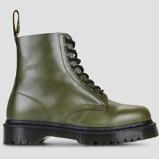 Dr. Martens Csizmák 1460 Pascal Bex 8 Eye Boot Olive Green  Eclipse Keki 36