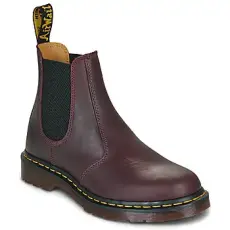 Dr. Martens Csizmák 2976 YS CHERRY RED CRAZY HORSE Bordó 46
