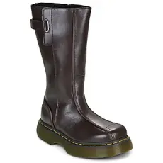 Dr. Martens Csizmák BUZZ  HIGH BOOT DARK BROWN MILLED GLOSS Barna 37