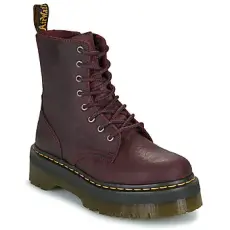 Dr. Martens Csizmák JADON EMBOSS FLORAL CHERRY RED CRAZY HORSE FLORAL EMBOSS Bordó 40