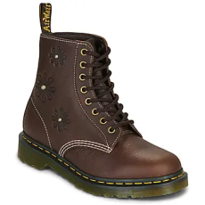 Dr. Martens Csizmák Pascal Flower Dark Brown Grizzly Barna 36