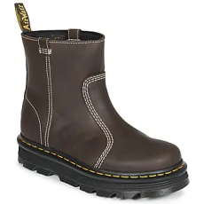 Dr. Martens Csizmák ZebZag Rigger Rigger Boot Dark Brown Wyoming Barna 41