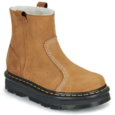 Dr. Martens Csizmák ZebZag Rigger WL Rigger Boot Desert Brown Milled Nubuck WP Barna 41