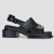 Dr. Martens Magas sarkú szandálok Maybole Sandale Black Wanama Fekete 39