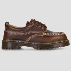 Dr. Martens Oxford cipők Lowell 4 Eye Shoe Butterscotch Orleans Barna 45