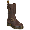 Dr. Martens Városi csizmák Anistone Strap High Boot Dark Brown Crazy Horse Barna 39