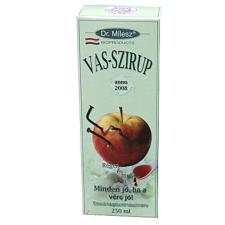 Dr.milesz vas-szirup 250 ml vitamin és táplálékkiegészítő