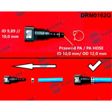 Dr.Motor Automotive csőkapcsoló, üzemanyag-vezeték Dr.Motor Automotive DRM0162Q autóalkatrész