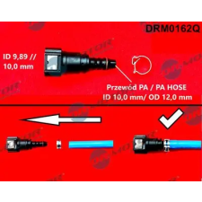 Dr.Motor Automotive csőkapcsoló, üzemanyag-vezeték DRM0162Q autóalkatrész