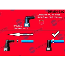 Dr.Motor Automotive csőkapcsoló, üzemanyag-vezeték DRM0163Q autóalkatrész