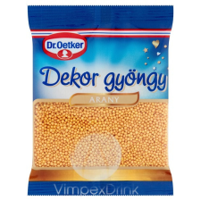  Dr.Oetker Dekor Gyöngy Arany 30g alapvető élelmiszer