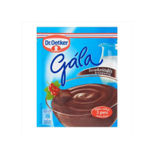 Dr. Oetker Dr.Oetker Gála puding étcsokoládé - 104g alapvető élelmiszer