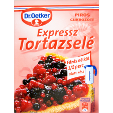 Dr. Oetker express piros tortazselé 50g alapvető élelmiszer