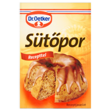 Dr. Oetker MO Élelmiszer Kft. DR.OETKER SÜTŐPOR 12G alapvető élelmiszer