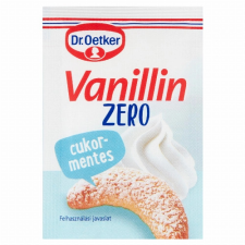 Dr. Oetker MO Élelmiszer Kft. Dr. Oetker Vanillin Zero édesítőszer 8 g csokoládé és édesség