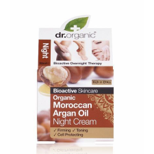 Dr. Organic Éjszakai arcápoló krém marokkói bio argánolajjal, 50 ml biokészítmény