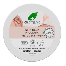 Dr Organic Skin Calm probiotikus helyreállító arcmaszk, 100 ml arcpakolás, arcmaszk