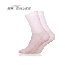 Dr. Silver Medical ezüstszálas bokazokni, fehér (44-46) férfi zokni