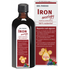  Dr.Theiss iron energy folyékony étrend-kiegészítő vassal és vitaminokkal, édesítőszerrel 250 ml gyógyhatású készítmény