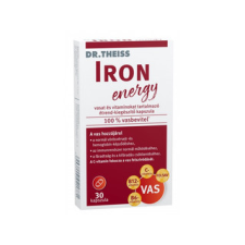 Dr. Theiss IRON energy kapszula 30db vitamin és táplálékkiegészítő