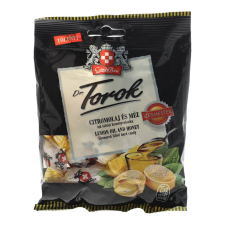 DR.TOROK KEMÉNYCUKOR CITROMOLAJ-MÉZ csokoládé és édesség