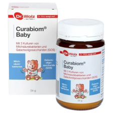 DR. WOLZ CURABIOM BABY ÉTREND-KIEGÉSZÍTŐ POR 54G vitamin és táplálékkiegészítő