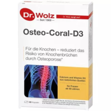  Dr. Wolz Osteo Coral D3 Kapszula 60X vitamin és táplálékkiegészítő
