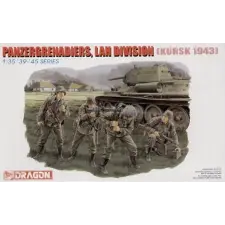  Dragon 1:35 Panzergrenadiers, LAH Division Kursk 1943 (6159) makett