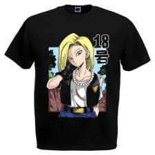  Dragon Ball Android 18 - Férfi Póló férfi póló