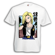 Dragon Ball Android 18 - Férfi Póló férfi póló