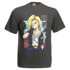  Dragon Ball Android 18 - Férfi Póló férfi póló