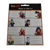  Dragon Ball füzetcímke 16 db-os