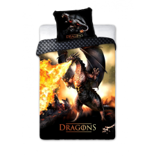 Dragons ágyneműhuzat, 140x200 + 70x90 cm (027) lakástextília