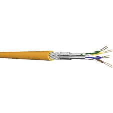 DRAKA 1001088-00100RW Hálózati kábel CAT 7a S/FTP 4 x 2 x 0.25 mm2 Sárga méteráru (1001088-00100RW) kábel és adapter
