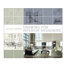  Drawing for Interior Designers – Gilles Ronin idegen nyelvű könyv